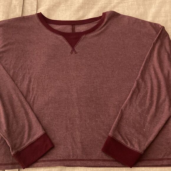 Arizona Jean Co NWT Women’s Long Sleeve Top in Dark Ruby. Size XL. - Picture 6 of 10
